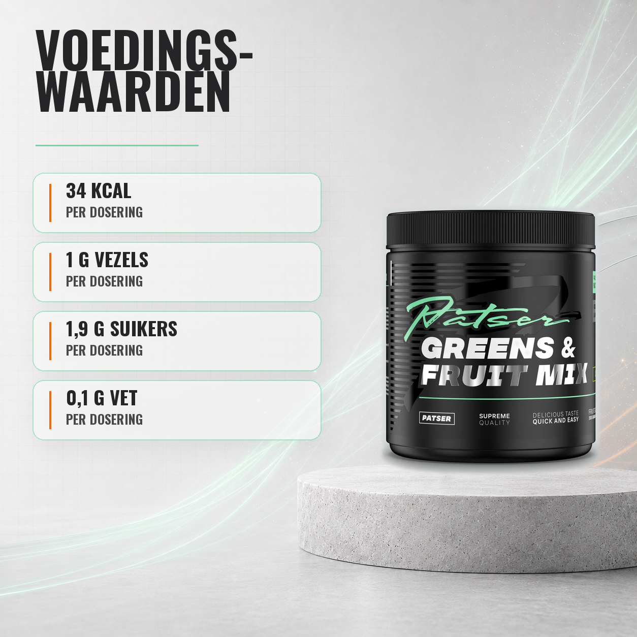Greens & Fruit Mix