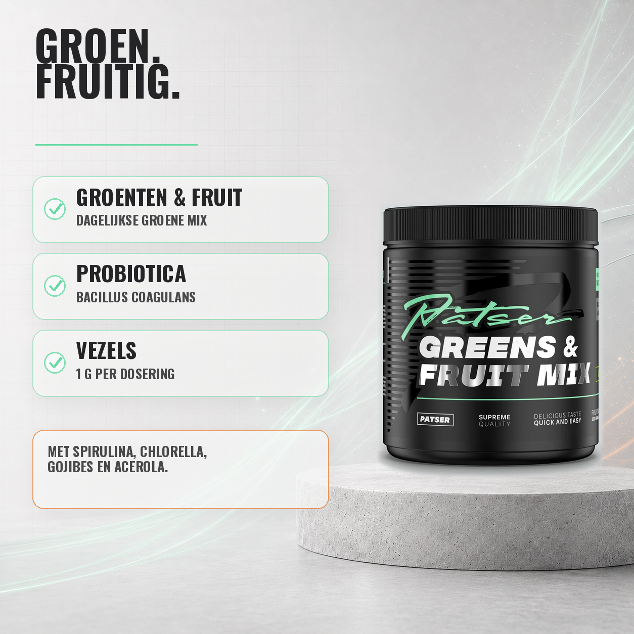 Greens & Fruit Mix