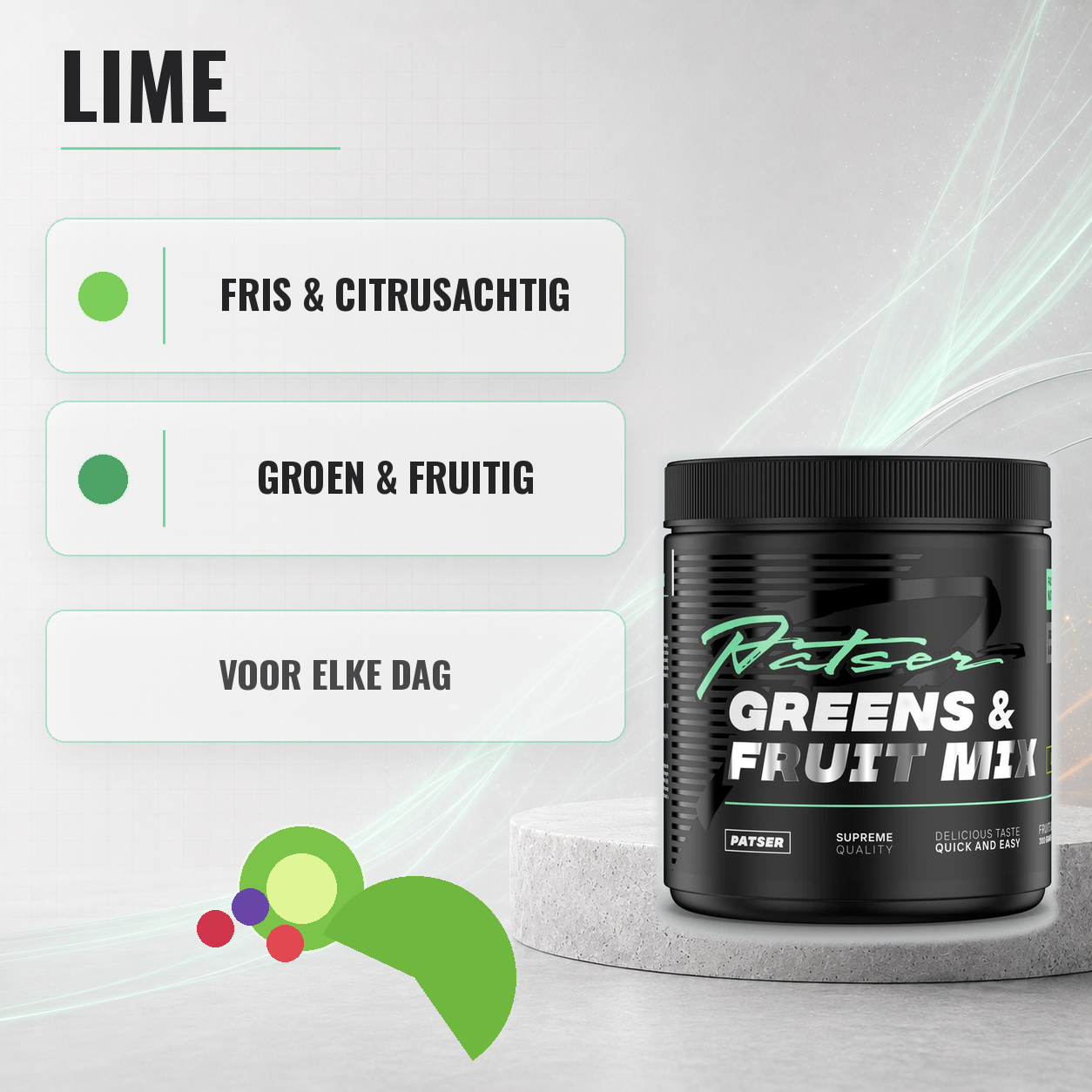 Greens & Fruit Mix